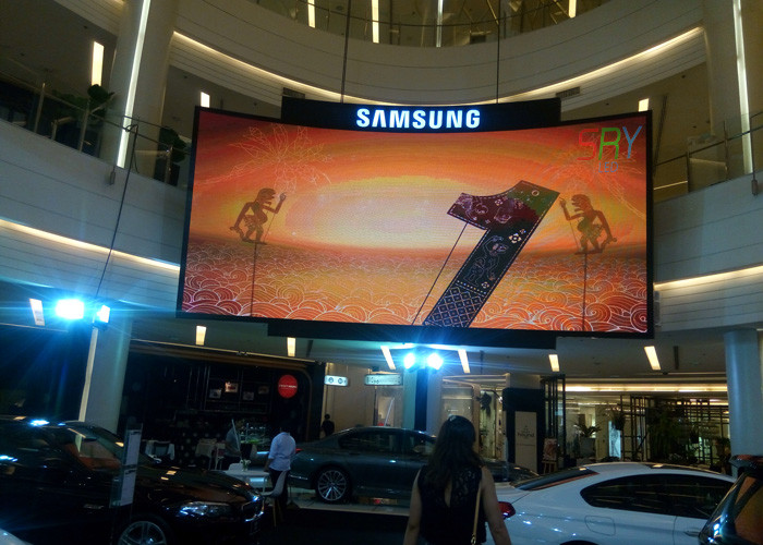 Conference Room P3 Electronic Display Board High Brightness 576mm X 576mm