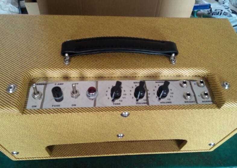 20W 5E3 Handwired Handmade Tweed Guitar Amplifier Head, 20W Musical Instruments