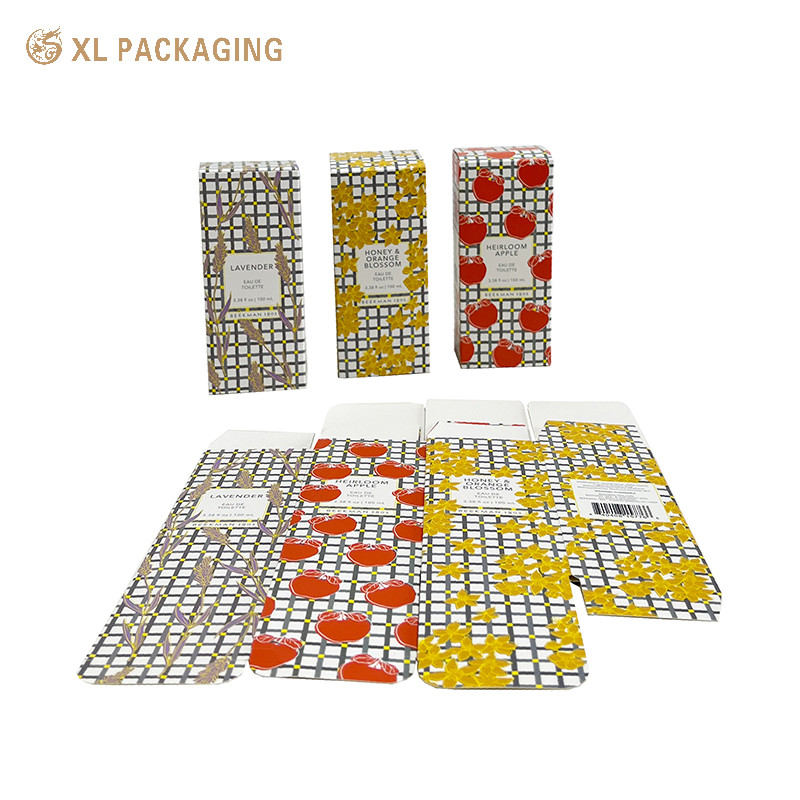 Custom Retail Skin Care Box Packaging Folding Cosmetic Paper Card Box Lipsticks Cosmetic Jars Paper Box