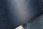 9.2oz Cotton Polyester Spandex Denim Fabric Recycled Yarn Dark Blue Sanforizing