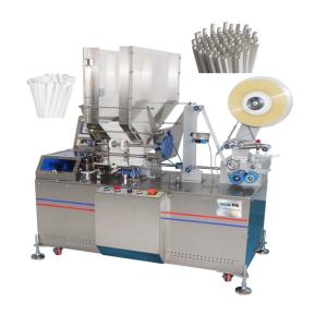 Quality 220V Low Energy Straw Packing Machine Automatic Feeding Individual Pack wholesale