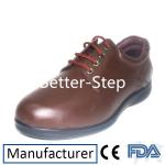 Better-step Leather Medical Dibaetic Shoes,Soft Lining and Durable Outsole,Fully