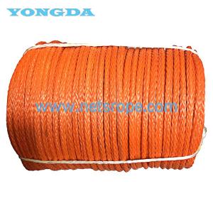 Quality Strong 4mm Braided UHMWPE Fishery Rope/Lead Rope for Fishing Ship/Trawling/Trawl Fishing wholesale