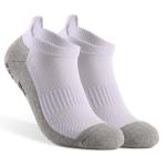 Men's Sporty Padded Ankle Soccer Socks with Regular Style and Anti Slip Grip