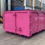 Heavy Duty Roll Off Dumpster 10 - 40 Yard Reinforced Steel Construction Debris
