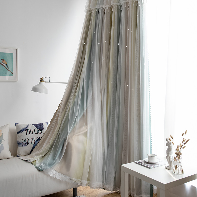 Thermal Insulation Polyester Curtain Fabric 90% Window Blackout Shade Fabric Cloth