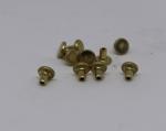 Lathe CNC Precision Machining Parts Brass Rivet Bolt ISO9001 Standard