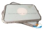 Marine Wheelhouse Aluminum Frame Bolt Mounted Steel Brass Fixed Windows