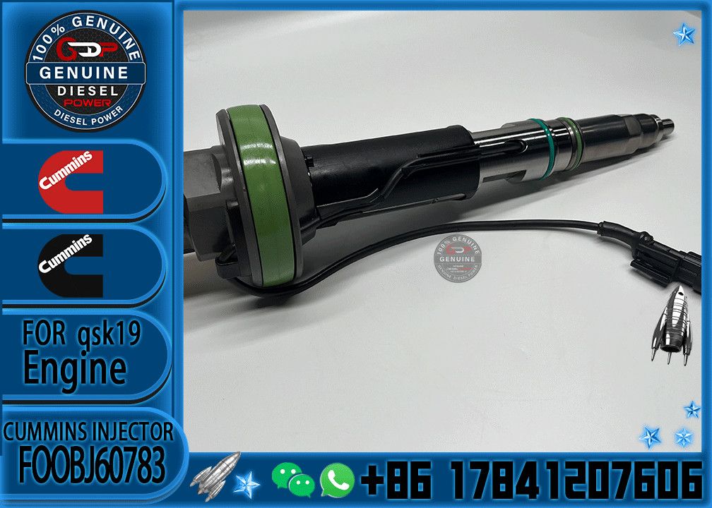 Remanufactured fuel injector F00L0J019 4964170 FOOBJ60783 FOR Engine SK19 QSK38 QSK50 QSK60 F0OBJ00004 FO0BJ10006