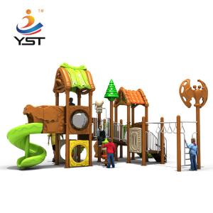 Quality Kindergarten Childrens Plastic Slide , Durable Toddler Swing And Slide Set wholesale