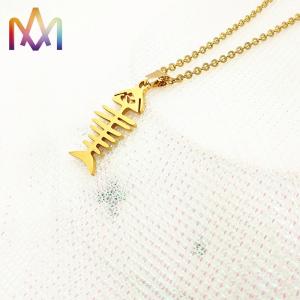 Quality Unisex SS304 Skeleton Pendant Necklace Thickness 2.5MM wholesale