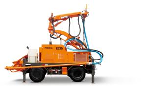 Quality Wet Concrete Shotcrete Machine 10T Weight wholesale