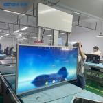 55 Inch LCD TV Hanging Advertising Digital Signage Double Sided