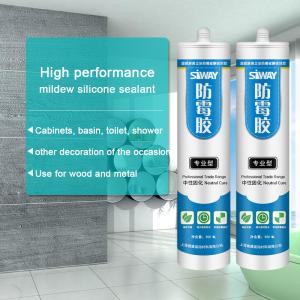 Quality Double Glazing 300ML KTV Anti Mildew Silicone Sealant wholesale