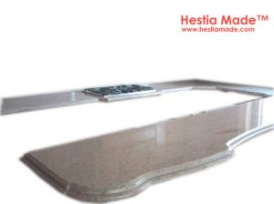 Quality Countertops - Sunset Gold Granite Peninsular Tops - HestiaMade wholesale