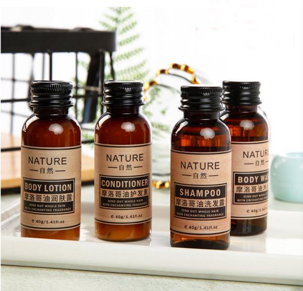Luxury Moisturizing Hair Conditioner , Bath Gel Shampoo Body Lotion Hotel