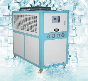 Quality Small Water Cooled Industrial Chillers , 30 Ton Air Cooled Chiller Digital Temperature Controller wholesale