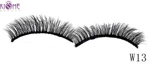 Quality Premium Shimmery Natural Silk Lashes Comfortable Handcrafted For Party Makeup wholesale