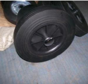 Quality Dustbin Wheels Trash Can Replacement 200mm Trash Bin Wheel wholesale