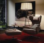Modern Office Furniture Fabric Sofa repos lounge Chair Leisure Recliners Living