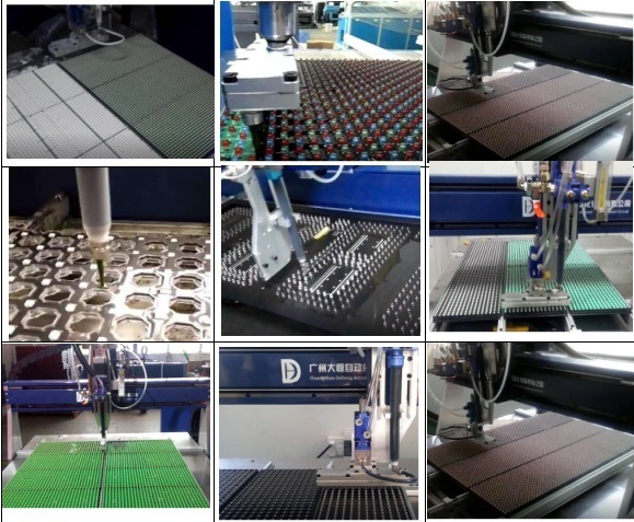 Outdoor Display Module Potting Robot