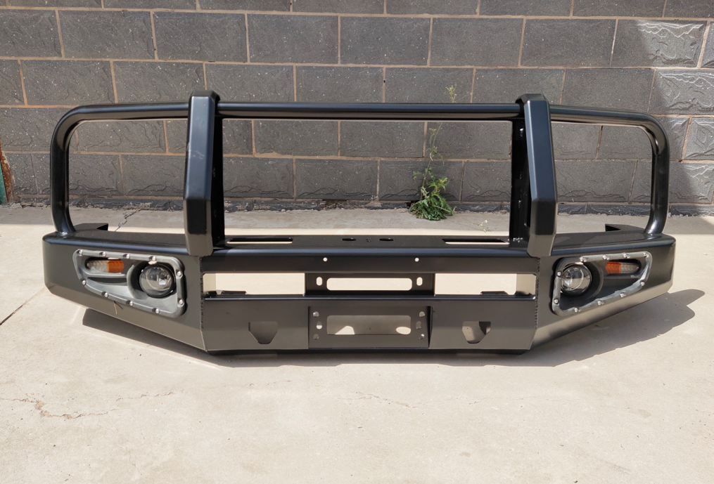 Add Style and Functionality to Your Toyota LC79 with Rear Bumper and Tire Carrier