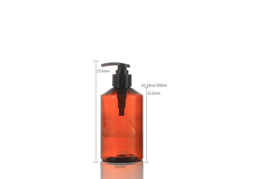 Hand Sanitizer Gel Press 300ml Shampoo Pump Bottles