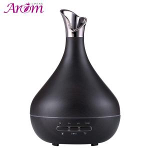 Quality 300ml Wood Grain Smart Sensor Ultrasonic Aromatherapy Diffuser wholesale