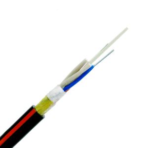Quality ADSS 100M 12 Core Non Metallic Outdoor Aerial Fiber Optic Cable wholesale