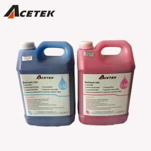 Quality Slightly Smell outdoor Solvent Based Ink for spt 510 1020 head wholesale