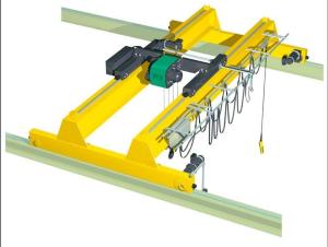 Quality High Performance European Double Beam Bridge Crane 50 Ton Overhead Crane wholesale