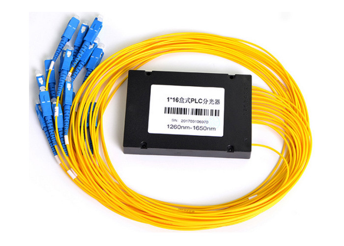 SC APC 1x16 Plc Splitter, 1x8 fiber optic plc splitter, fiber plc splitter