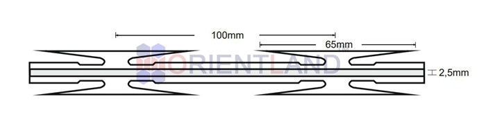 CBT-65 Concertina Barbed Wire Coils 54 Loops Military And High Security Fencing Use