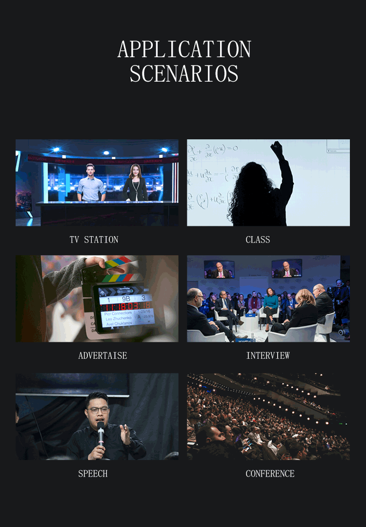 17 Inch Multi Language Support Conference Meeting Teleprompter with Built-in Prompter