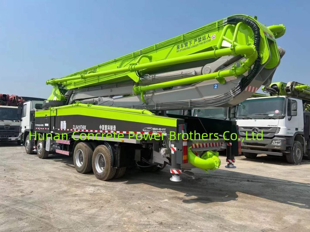 2013 Truck Mounted Pump 52 Meter Concrete Pump Truck Benz Chassis