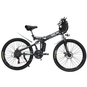 Quality 48V 26 Inch Folding Electric Bike 3H Charging 25MPH Max Speed wholesale