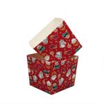 Disposable 300gsm Cupcake Square Paper Baking Cups