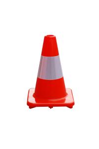 Quality 12inch Reflective Orange PVC Road Cone Safety Barricade Cone wholesale