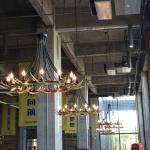 stag antler chandelier light fittings Fixtures For Coffee Bar Shop Lighting (WH