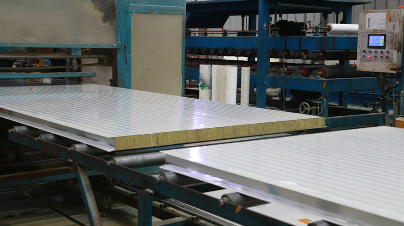 Fireproof Rock Wool Sandwich Panel
