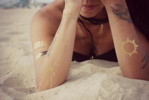 Quality Jewelry Metallic tattoo wholesale