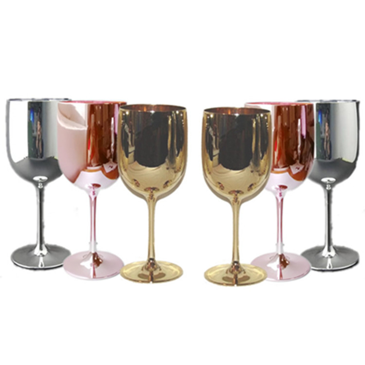 Party Gold Moet Chandon Plastic Champagne Glasses Coupe Shatterproof OEM ODM