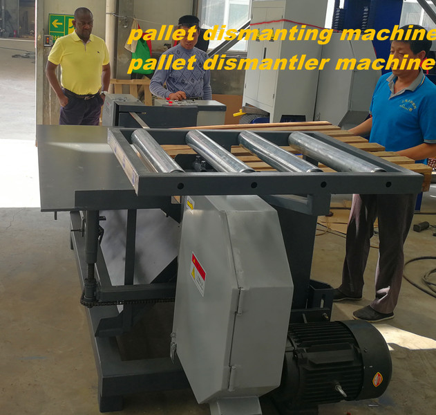 Pallet dismantling machine, used wood bandsaw pallet dismantler sawmill