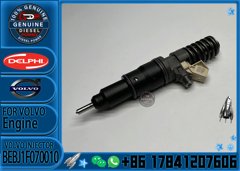 Diesel Common Rail Injector BEBE1R10002 BEBJ1F070010 BEBE1R12001 33800-82610 BEBJ1F070010 33800-82600 23771400