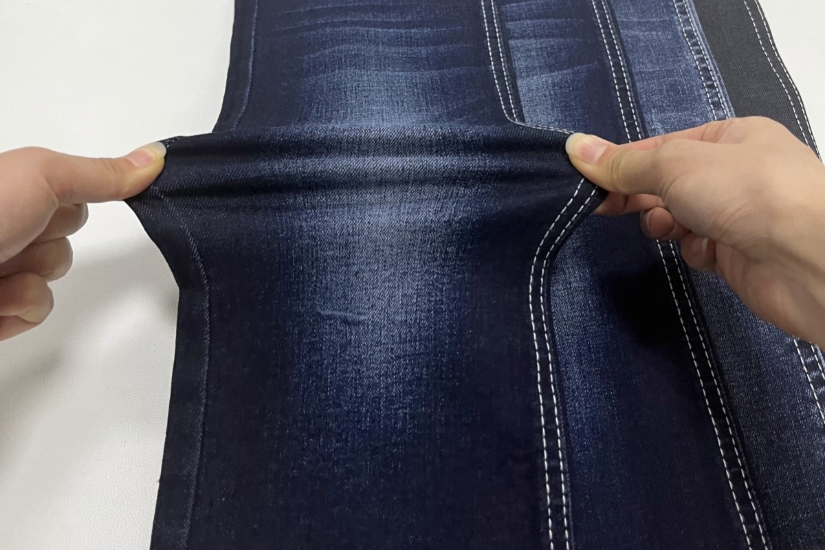 High Quality 9.9 Oz Warp Slub Stretch Denim Fabric For Jeans