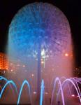 Stainless Steel Dandelion Fountain Musical Signal Control