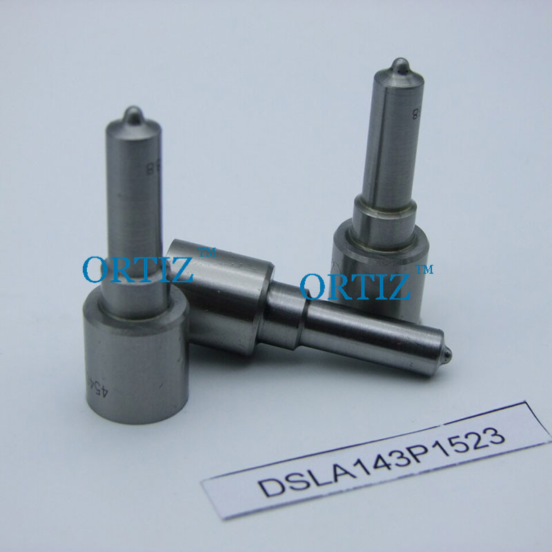 Common Rail BOSCH Injector Nozzle High Performance DSLA143P1523 Black Color