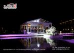 200 People Transparent Marquee Tent / Waterproof Event Tent A Shape Style
