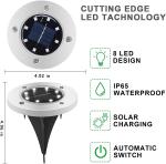 Outdoor Waterproof IP66 Garden Decoration Lights For Patio Pathway