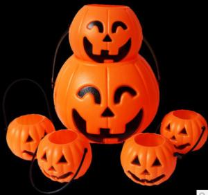 Quality Protable Pumpkin Pot Halloween Decoration promotion gift wholesale